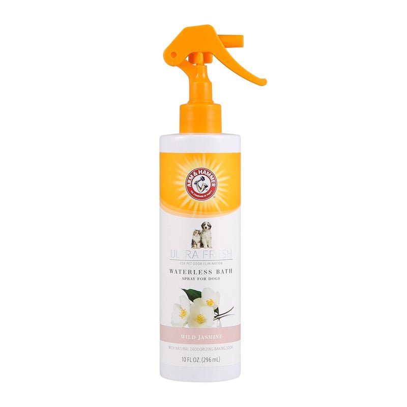 Arm & Hammer Ultra Fresh waterless dog bath spray bottle in White Jasmine