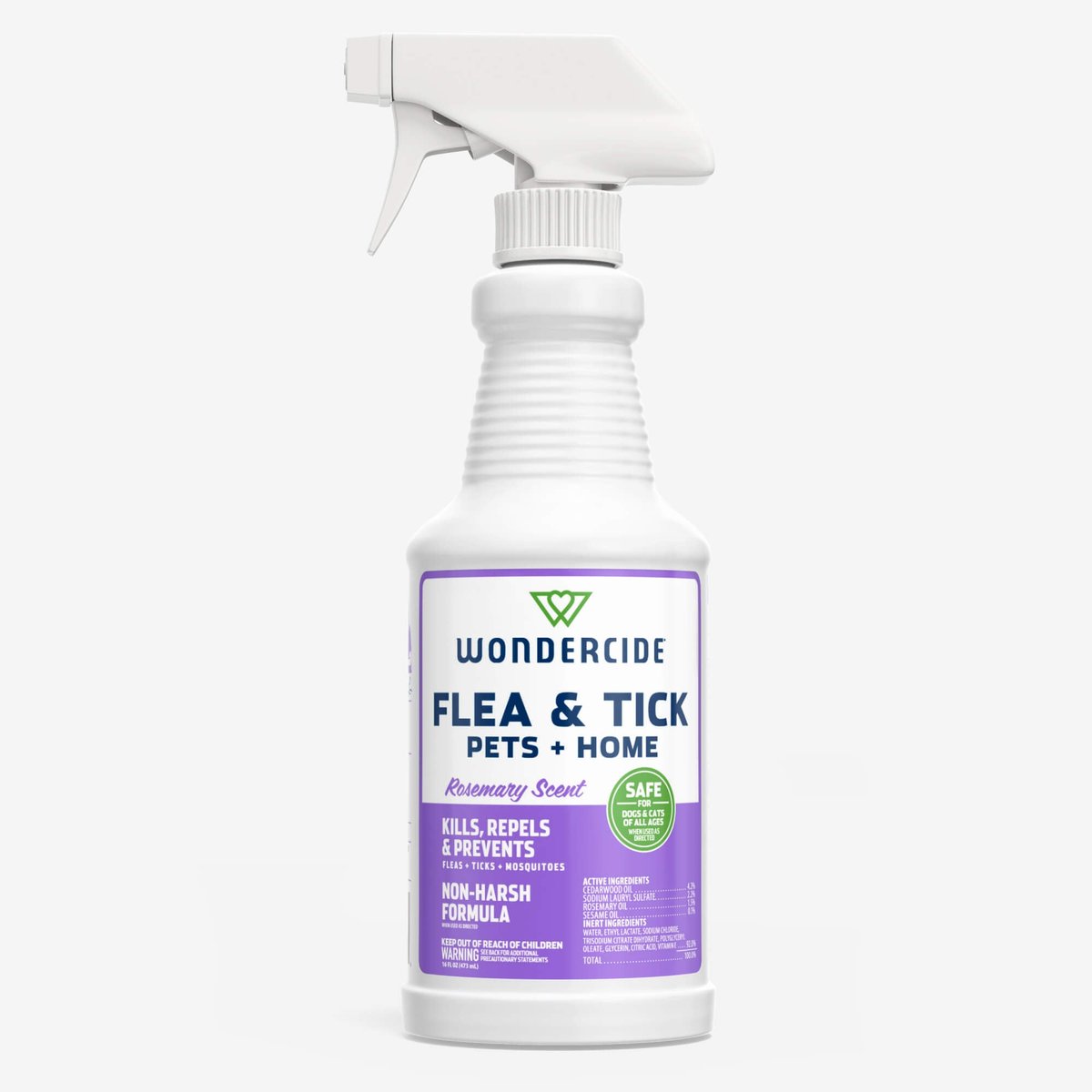 Wondercide Flea & Tick Pets and Home spray, Rosemary Scent